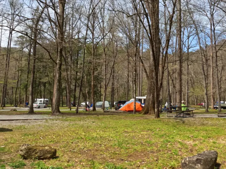 Abrams falls outlet campground