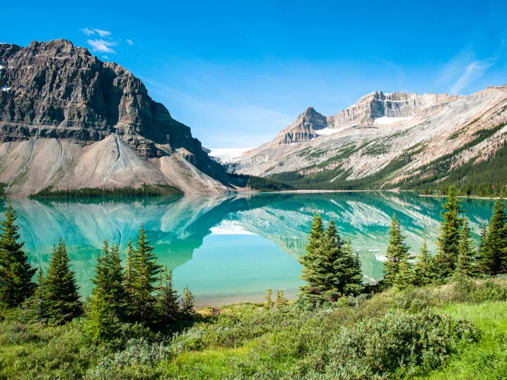 adventure list teal lake with jagged mountains and trees