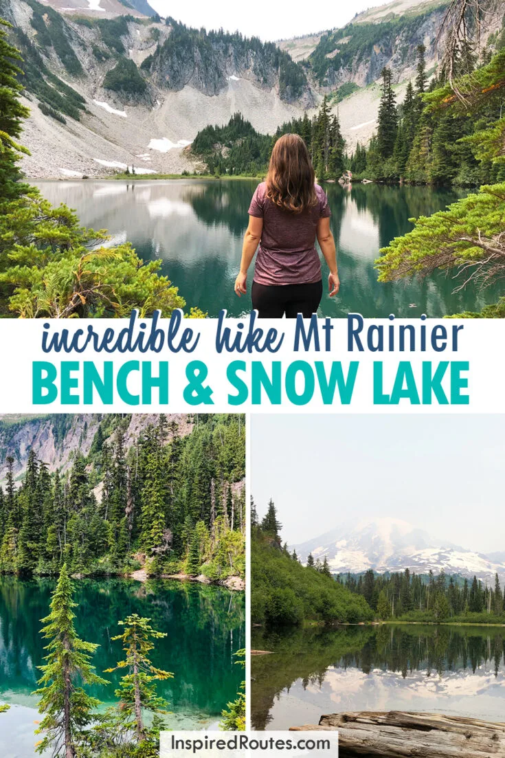 incredible hike mt rainier bench and snow lake lake photos