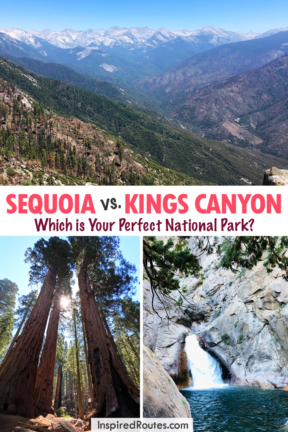 sequoia vs kings canyon which is your perfect national park view of mountains trees and waterfall