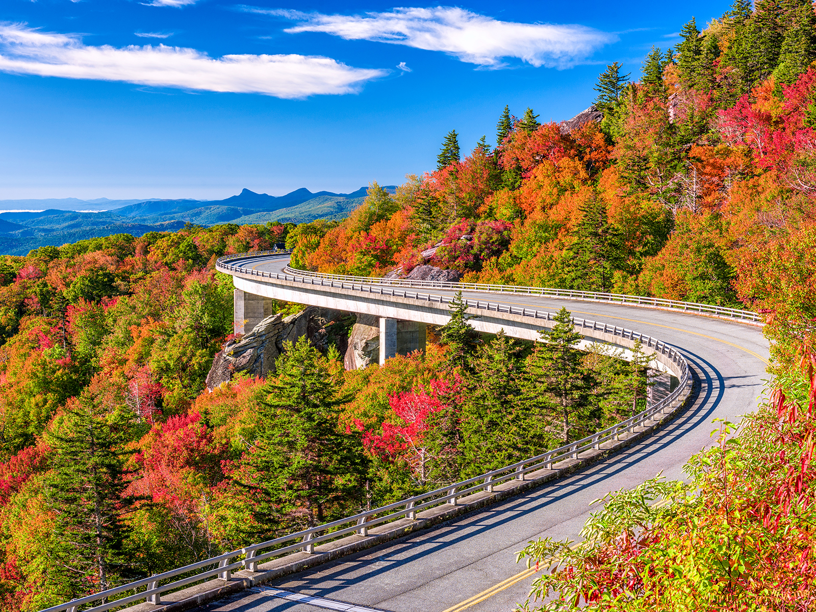 Scenic Tree Lined Country Road In The Catskill Mountains Of